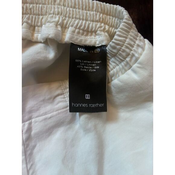 Hannes Roether Old School Silk/ Linen Shorts in Risotto Size XS / NWT - Picture 5 of 9